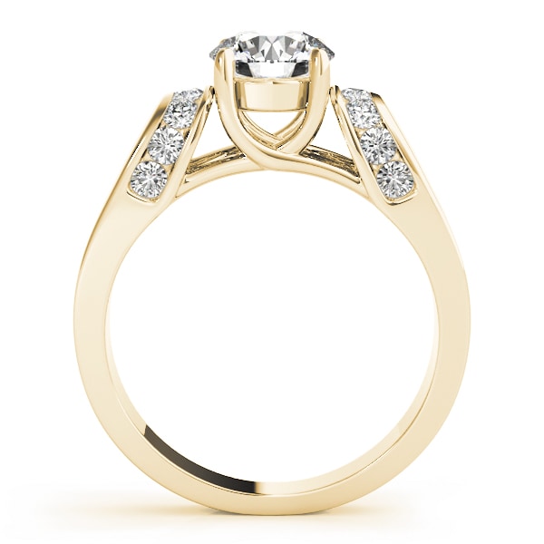 14K Yellow Gold 1 1/3 ct tw Solitaire Diamond Engagement Ring
