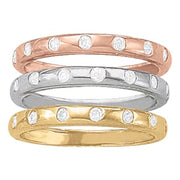 Platinum 1/10 ct tw Diamond Wedding Ring