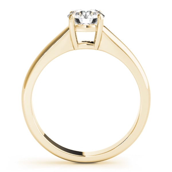 18K Yellow Gold 1 ct tw Solitaire Diamond Engagement Ring