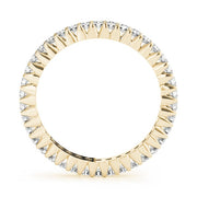 18K Yellow Gold 3/4 ct tw Diamond Wedding Ring
