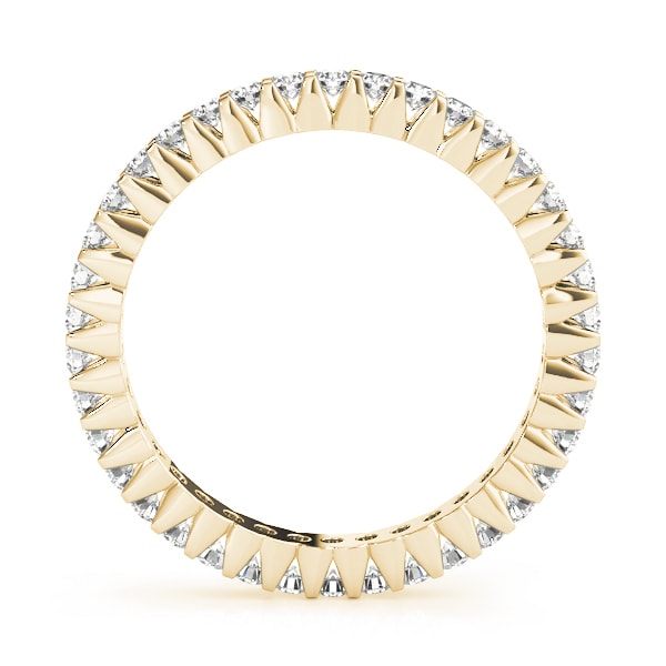 18K Yellow Gold 3/4 ct tw Diamond Wedding Ring