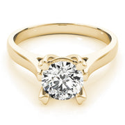 14K Yellow Gold 1 ct tw Solitaire Diamond Engagement Ring