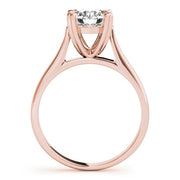 14K Rose Gold 1 ct tw Solitaire Diamond Engagement Ring