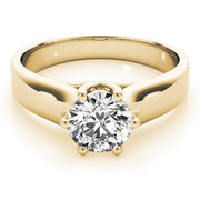 14K Yellow Gold 1 ct tw Solitaire Diamond Engagement Ring
