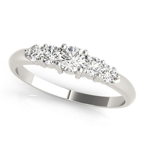 Platinum 3/4 ct tw Diamond Wedding Ring