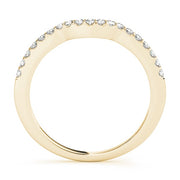 14K Yellow Gold 1/5 ct tw Diamond Wedding Ring