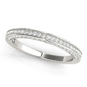 Platinum 3/8 ct tw Diamond Wedding Ring