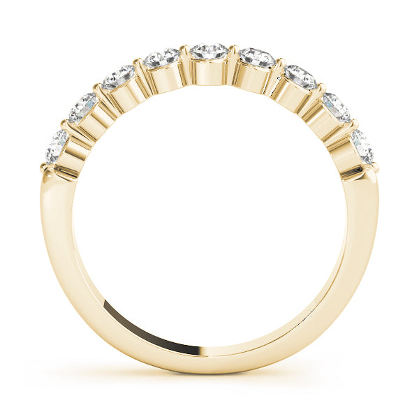 18K Yellow Gold 1/2 ct tw Diamond Wedding Ring