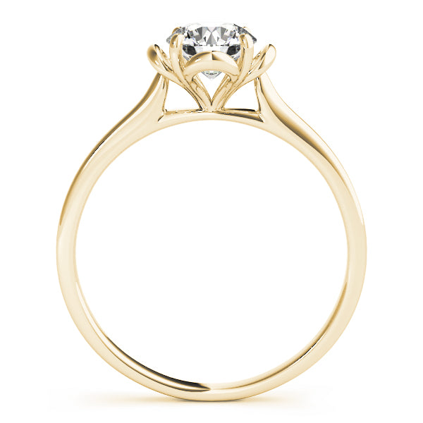 18K Yellow Gold 1/3 ct tw Solitaire Diamond Engagement Ring