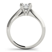 0.6CT Princess Diamond Solitaire Ring