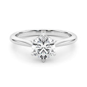 Solitaire Diamond Engagement Ring