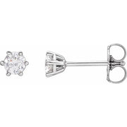 14K White Gold 1/3 CTW Natural Diamond Stud Earrings