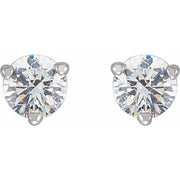 14K White Gold 1/3 CTW Natural Diamond Stud Earrings
