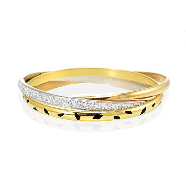 Cartier Trinity Lacquer Slip On Bracelet