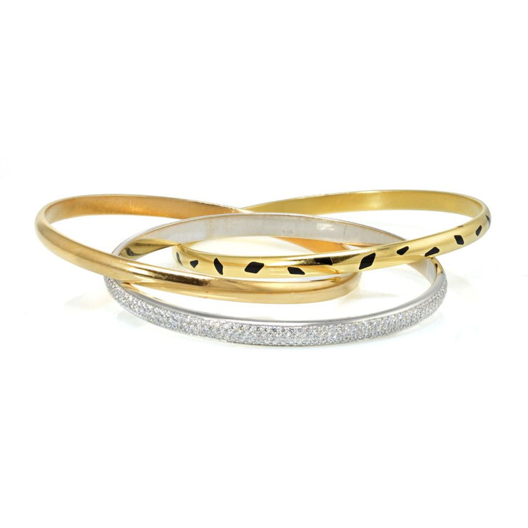 Cartier Trinity Lacquer Slip On Bracelet