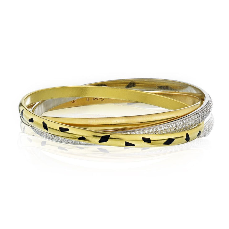 Cartier Trinity Lacquer Slip On Bracelet