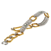 David Webb Platinum Diamond Collar Necklace