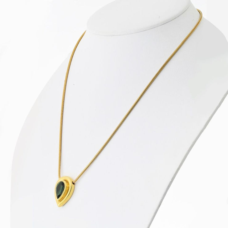 Tiffany & Co. Paloma Picasso Green Tourmaline Necklace