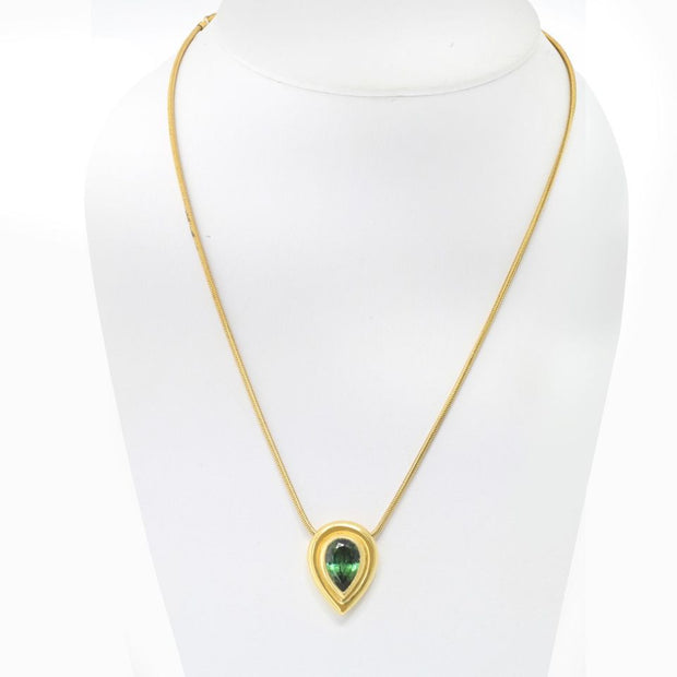 Tiffany & Co. Paloma Picasso Green Tourmaline Necklace