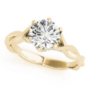 Solitaire Diamond Engagement Ring