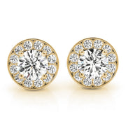 Halo Diamond Earring