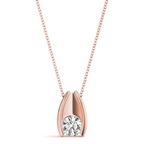 Solitaire Diamond Pendant