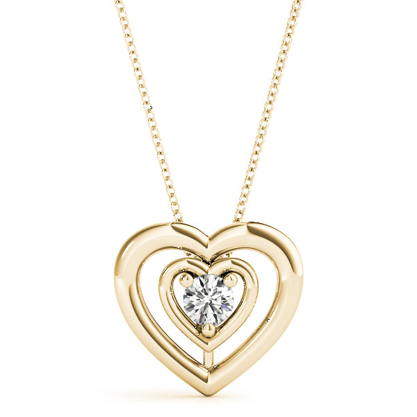 Solitaire Diamond Pendant