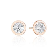 Round Diamond Stud Earring - 2.08ct