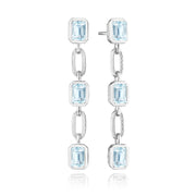 Sky Blue Topaz Drop Earring