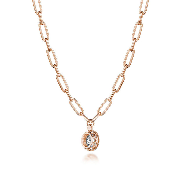 Petite Diamond Link Necklace - 1.54ct