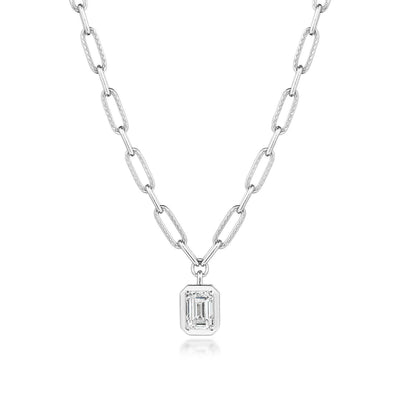 Petite Diamond Link Necklace - 1.54ct