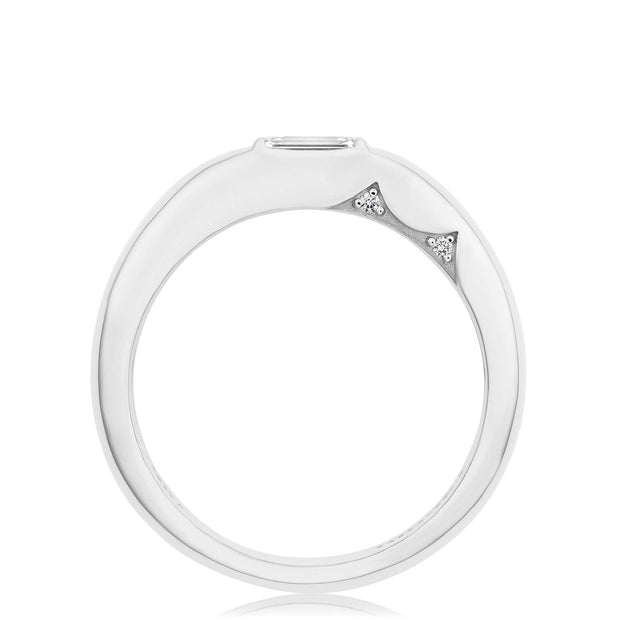 Domed Diamond Ring - 0.52ct