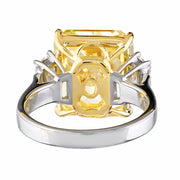 12 Carat Radiant Cut Diamond GIA Ring