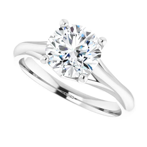 Cathedral Split-Shank Marquise Solitaire Engagement Setting