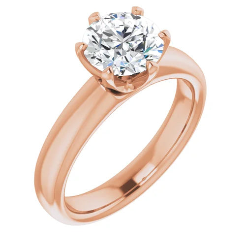 Classic Style Solitaire Engagement Setting