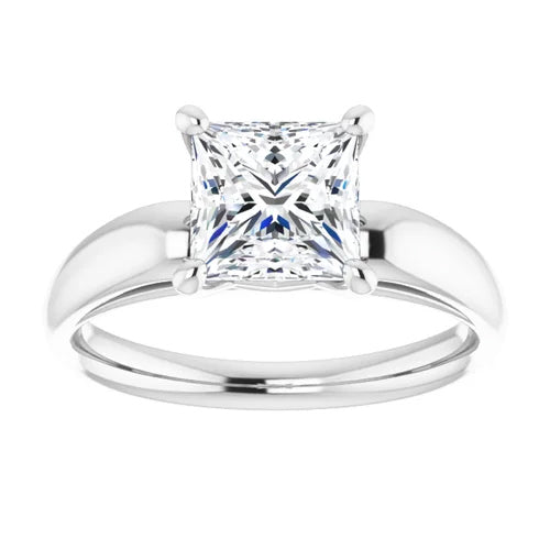Modern Solitaire Engagement Setting