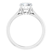Split-Shank Cathedral Solitaire Engagement Setting