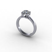 Cathedral Trellis Diamond Solitaire Engagement Setting