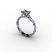 Cathedral Diamond Solitaire Engagement Setting