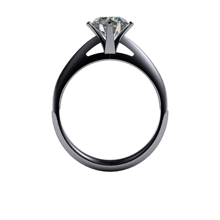 Cathedral Tiffany Style Diamond Solitaire Engagement Setting