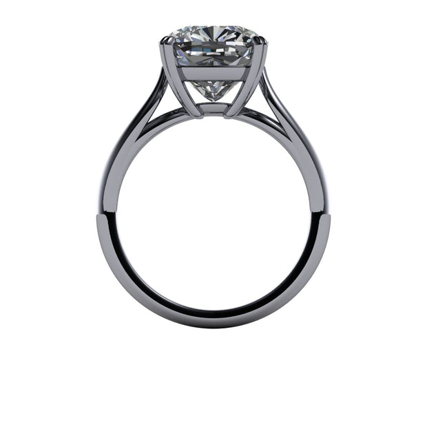 Cathedral Filigree Diamond Solitaire Engagement Setting